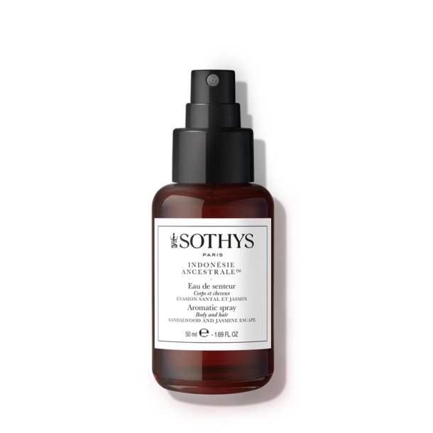 Aromatic spray - Body and hair - sandalwood and jasmine